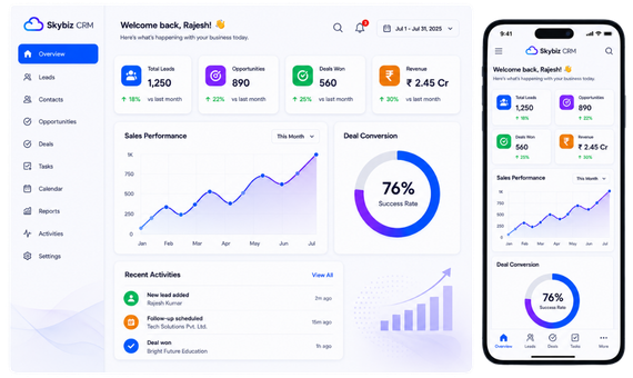 Web and Mobile App